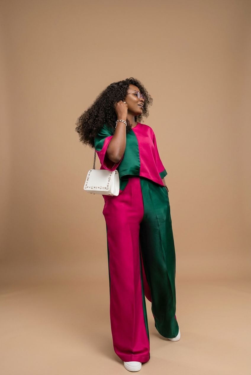 Celine Two Piece-Silk