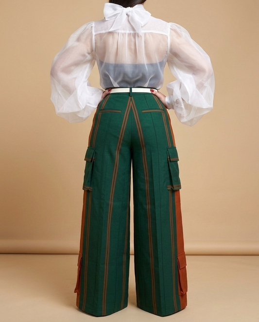 Amari Pants- Aso Oke
