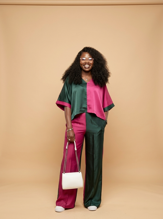 Celine Two Piece-Silk